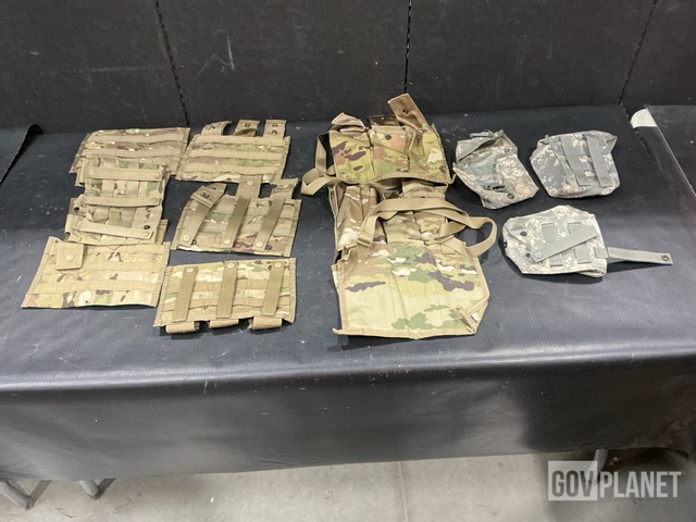 (58) M4 Three Mag Pouches, (39) Bandoleer Ammunition Pouches & Assorted Items