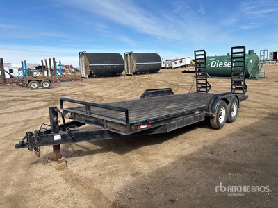 2006 Double A 20 ft T/A Equipment Trailer