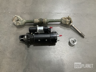 (2) Starters, (1) Drive Shaft Assembly, (4) Housings & Assorted Items
