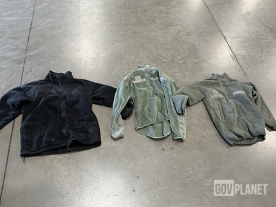 (2) Cold Weather Shirts, (25) Cold Weather Jackets & Assorted Items