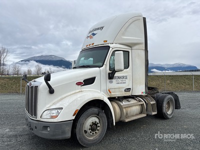 2018 Peterbilt 579 4x2 S/A Day Cab Truck Tractor