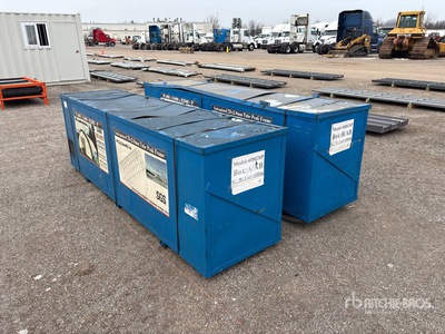 (1) 40 ft x 80 ft x 20 ft Fabric, (1) 12 ft x 24 ft Storage Building