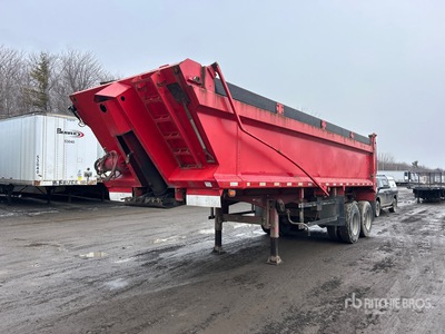 2014 ACNS 27 ft T/A End Dump Trailer