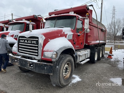 2016 Mack GU713 Tri/A Dump Truck