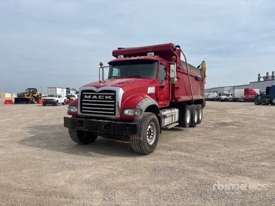 2016 Mack GU713 8x4 Tri/A Dump Truck