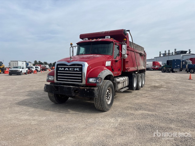 2016 Mack GU713 8x4 Tri/A Dump Truck