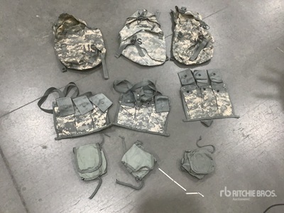 (28) M4 Three Mag Pouches, (51) Bandoleer Ammo Pouches & Assorted Items