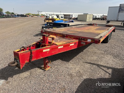 1993 Fleming TD824-9 19 ft T/A مقطورة معدات