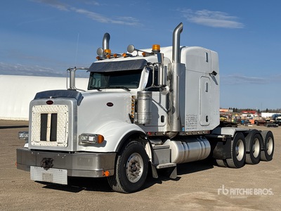 2013 Peterbilt 367 8x6 Tri/A Sleeper Truck Tractor