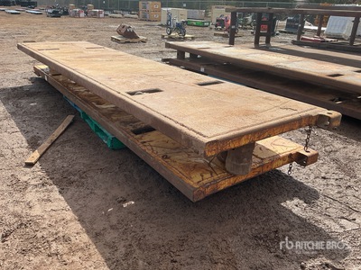 1 ft 9 in x 16 ft (4 in Wall) Loopgraaf schild