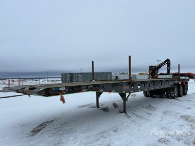 1998 Aspen 48 ft Tri/A Flatbed Oilfield Trailer