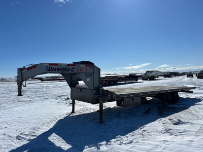 2022 Diamond Road Clipper 26 ft T/A Gooseneck ロールバックトレーラー