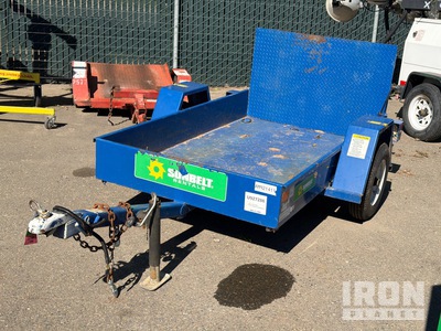 2022 Best 4X7UST 7 ft S/A Utility Trailer