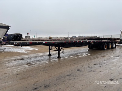 2009 Fontaine 53 ft Tri/A Flatbed Trailer