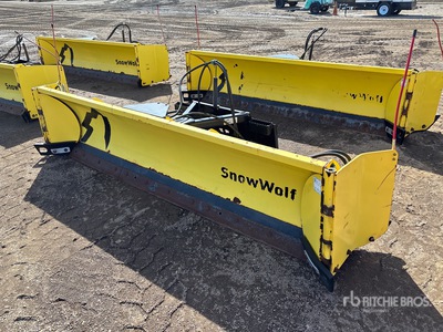 Snow Wolf QuattroPlow QP-126 126 in Skid Steer Snow Pusher