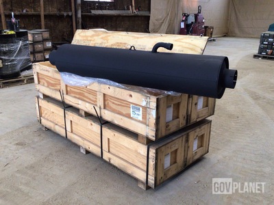 (4) Oshkosh 3434512 Exhaust Mufflers