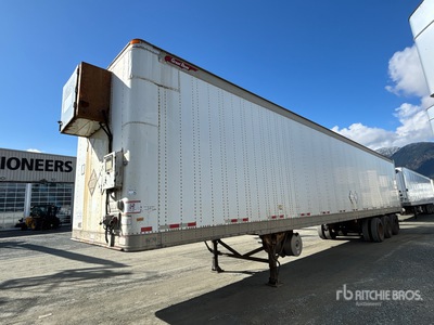 2012 Great Dane 53 ft x 102 in Tri/A Heated Van Trailer