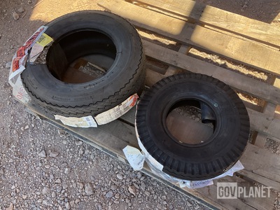 (1) S.T.A. 5.70-8NHS Tire & (1) Goodyear 23X8.50-12NHS Tire