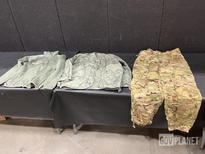 (49) Cold Weather Jackets, (41) Cold Weather Coat Liners & Assorted Items