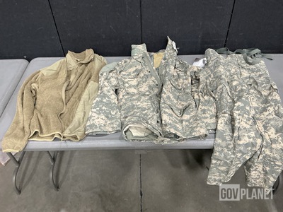(24) Cold Weather Jackets, (3) Cold Weather Coats & Assorted Items