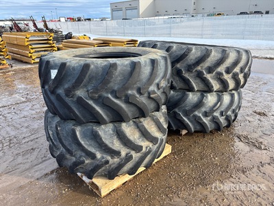 Quantity of (4) 600/65R28 Tires - Fits John Deere 7200R