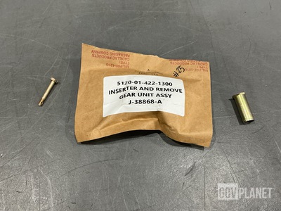 (2) Self-locking Nuts, (2) Gear Unit Assemblies, (17) Bolts & Assorted Items