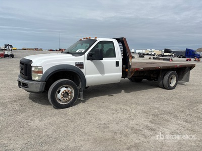 2008 Ford F-550 XL 4x4 Flatbed Truck