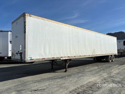 2007 Vanguard 53 ft x 102 in T/A Van Trailer