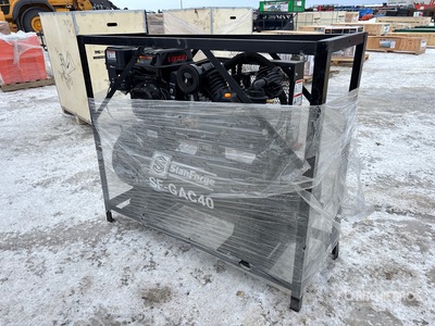 2025 StanForge GAC40 30 cfm Skid-Mounted 40 gal 2 Stage Luchtcompressor (Unused)