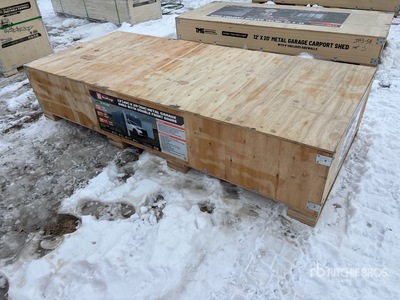 2026 StanForge MS1320B Series 13 ft x 20 ft Metal Garage Abri (Unused)