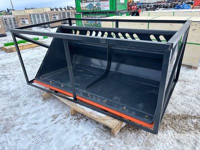 2025 TMG SN72 72 in Snow Skid Steer Bucket (Unused)