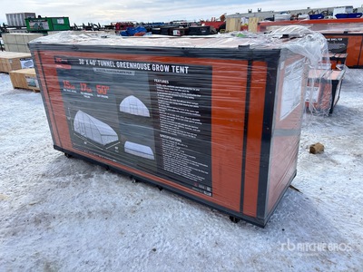 2026 TMG GH3040 30 ft x 40 ft Tunnel Serre (Unused)