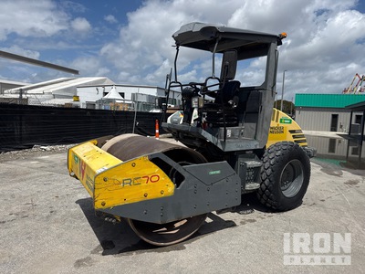 2017 Wacker Neuson RC70 Smooth Drum Compactor