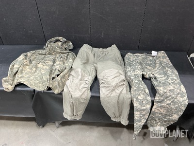 (22) Pairs of Wet Weather Trousers, (15) Wet Weather Jackets & Assorted Items