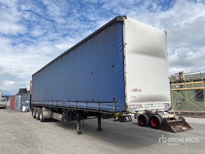 2003 SOUTHERN CROSS Tri/A Pritsche-Plane Anhänger