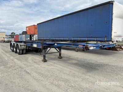 2006 Barker Tri/A 20ft - 40 ft Sliding Containerchassis