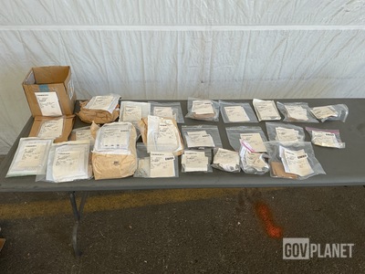 (3) Spring Retainers, (49) Clamping Catches, (1) Metal Bar & Assorted Items