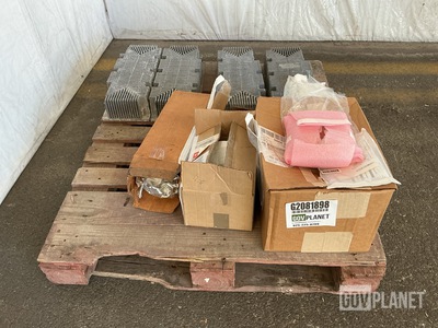 (1) Radio Coil, (1) Breaker Base, (3) Pairs of Gloves & Assorted Items