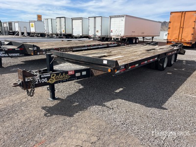 2012 Belshe 26 ft T/A Equipment Trailer