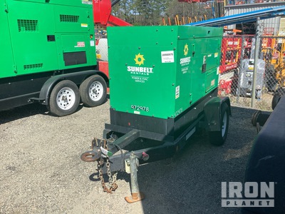 2016 MQ Power DCA25SSIU4FSG 25 kVA Mobile مولد