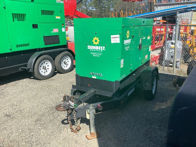 2016 Multiquip DCA-25SSIU4F 20 kW Mobile Generator Set