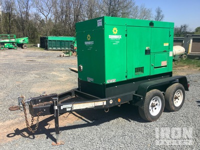 2015 MQ Power DCA45SSIU4FSG 36 kW Mobile Generator Set