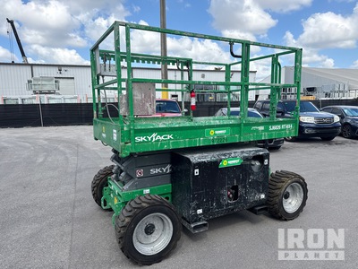 2017 Skyjack SJ6826 RT Diesel 4x4 Scissor Lift