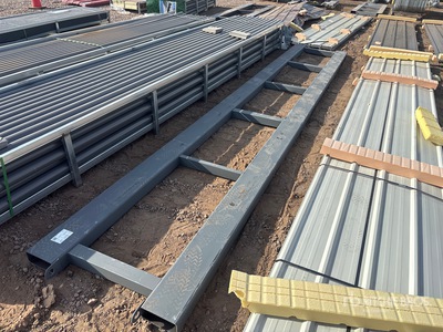 3 Ft x 19 Ft Forklift pallet thickening (metal) Fork Attachment