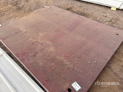 6 Ft x 8 Ft Forklift pallet thickening (metal) Fork Attachment