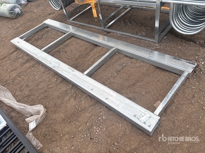 3 ft x 10 ft Forklift Pallet Thickening (metal) Fork Attachment (Unused)