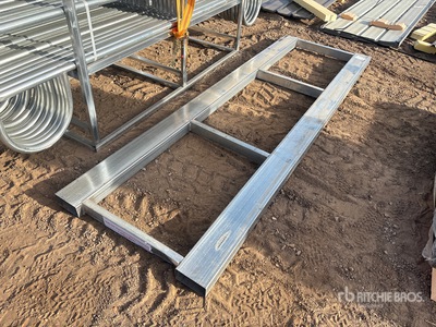 3 Ft x 10 Ft Forklift pallet thickening (metal) Fork Attachment