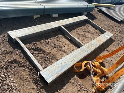 3 ft x 7 ft Forklift Pallet Thickening (metal) Fork Attachment (Unused)