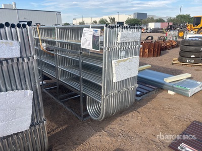 Quantity of (20) 10 Ft x 5 Ft Livestock Corral Panel