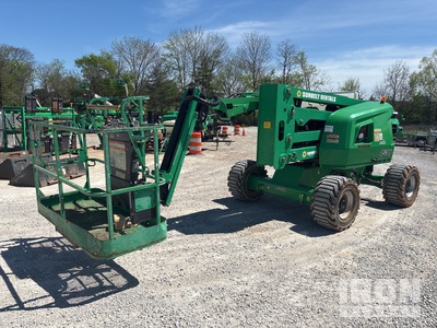 2016 JLG 450AJSII 4WD Dual Fuel رافعة بذراع